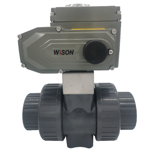 電動塑膠球閥（雙由令球閥）